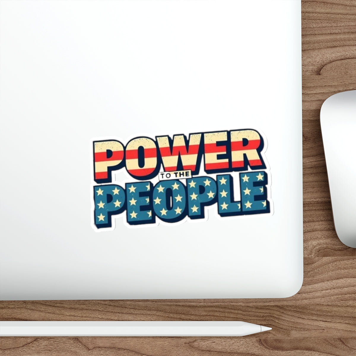 Die-Cut Stickers -  Power to the People Protest Sticker