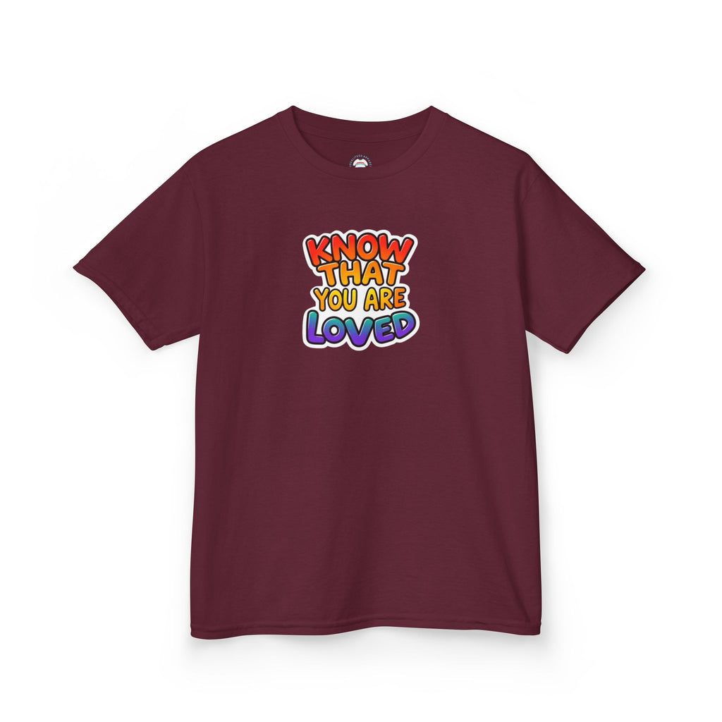 Know That You Are Loved Heavy Cotton™ Tee - Peace Tee for Children