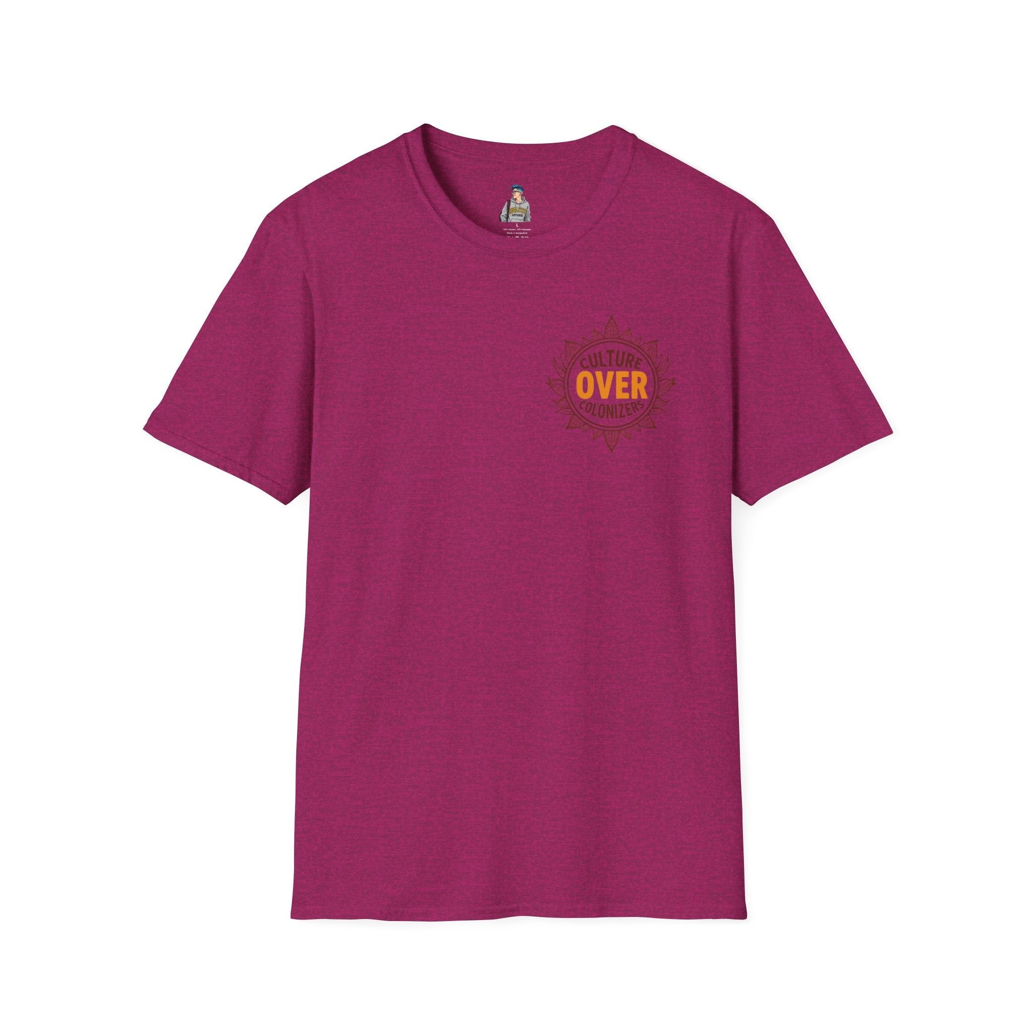 Culture Over Colonizers Unisex Softstyle T-Shirt