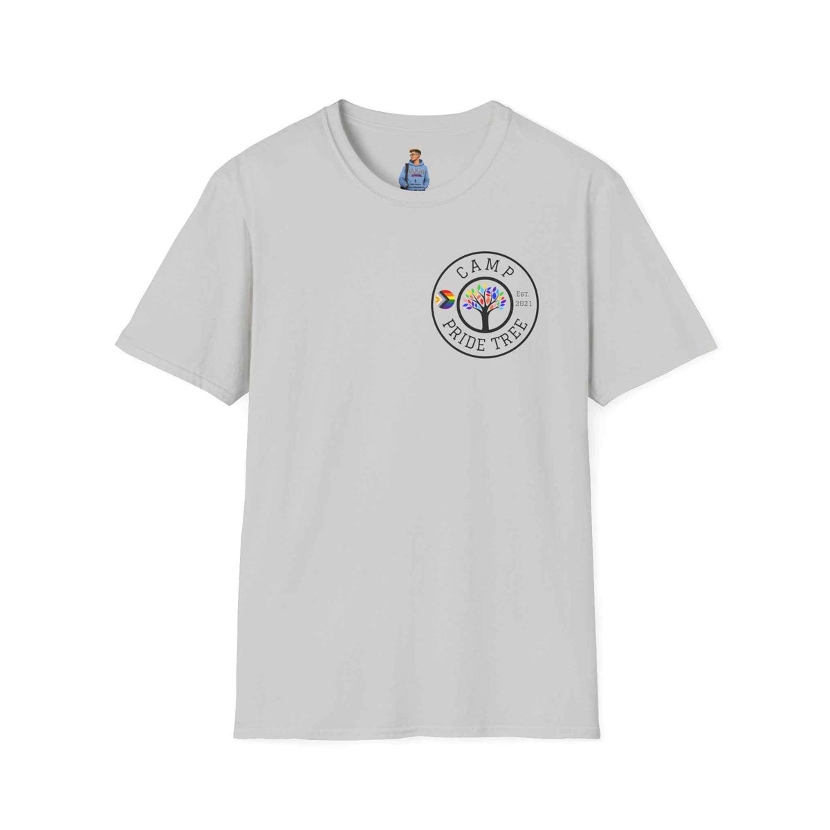 Camp Pride Tree T-Shirt — Logo Tee
