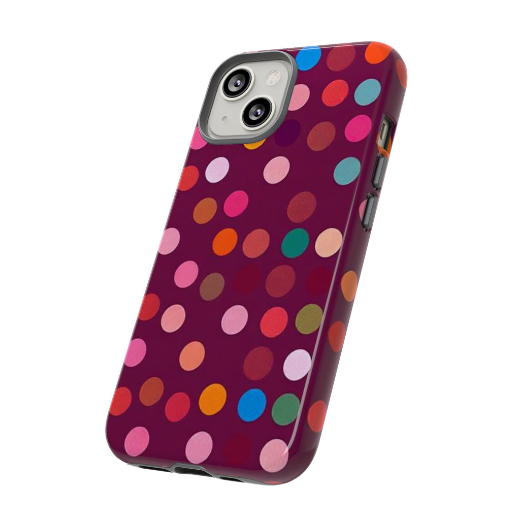 Polka Dot Tough Case for iPhone