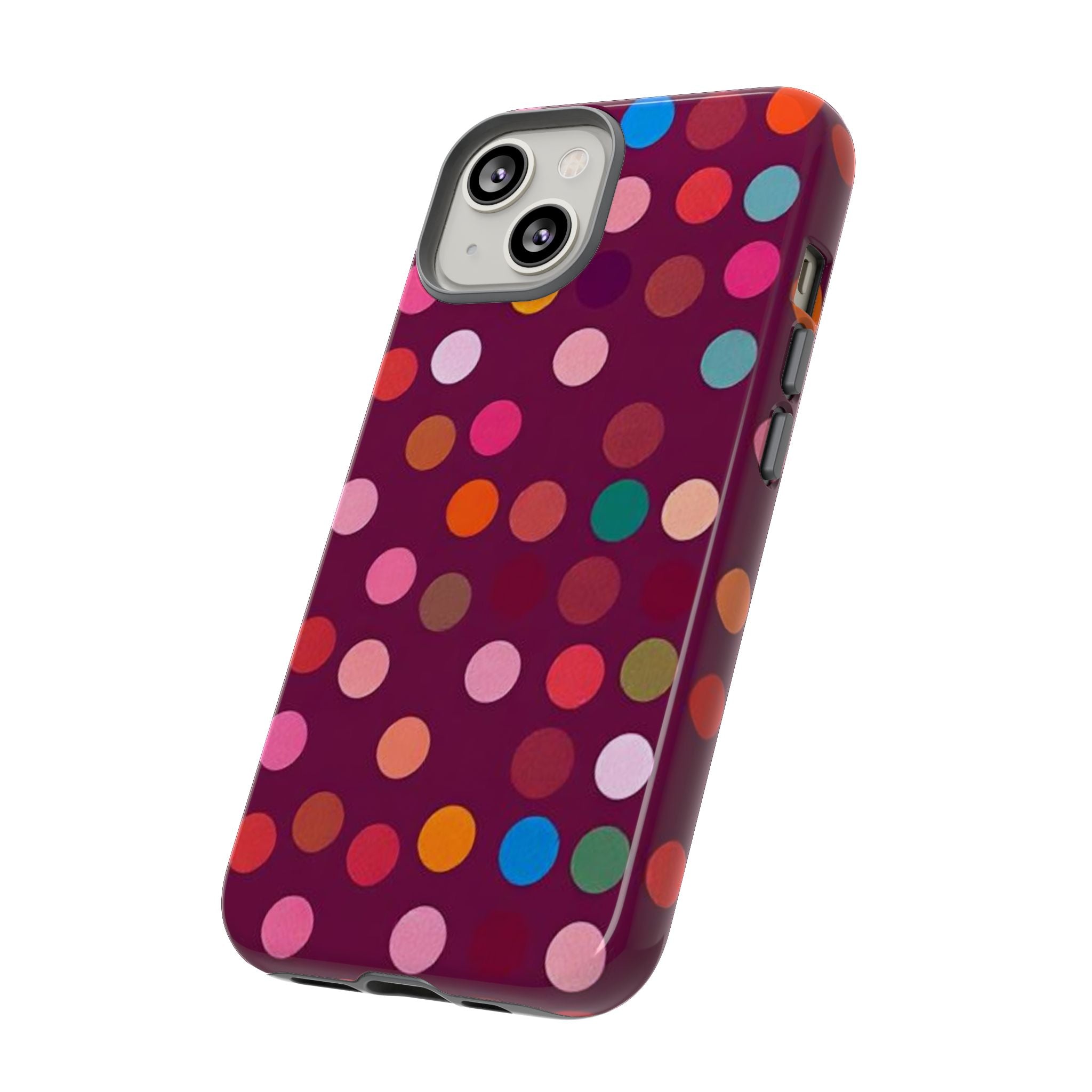 Polka Dot Tough Case for iPhone