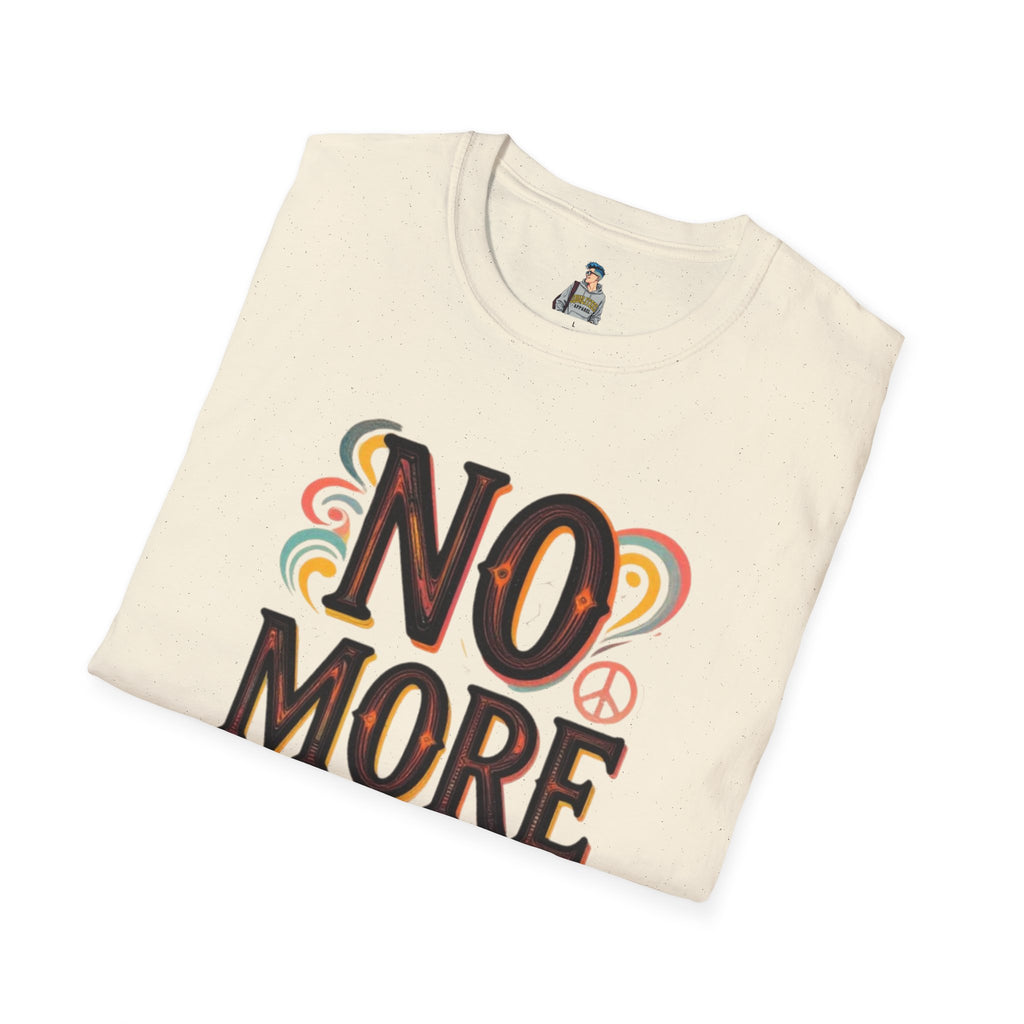 No More War Peace T-Shirt — Retro Anti-War Graphic Tee