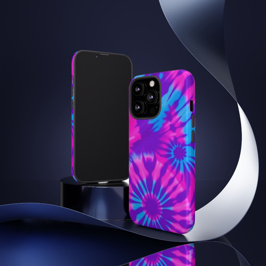 Tie-Dye Floral Phone Case for iPhone