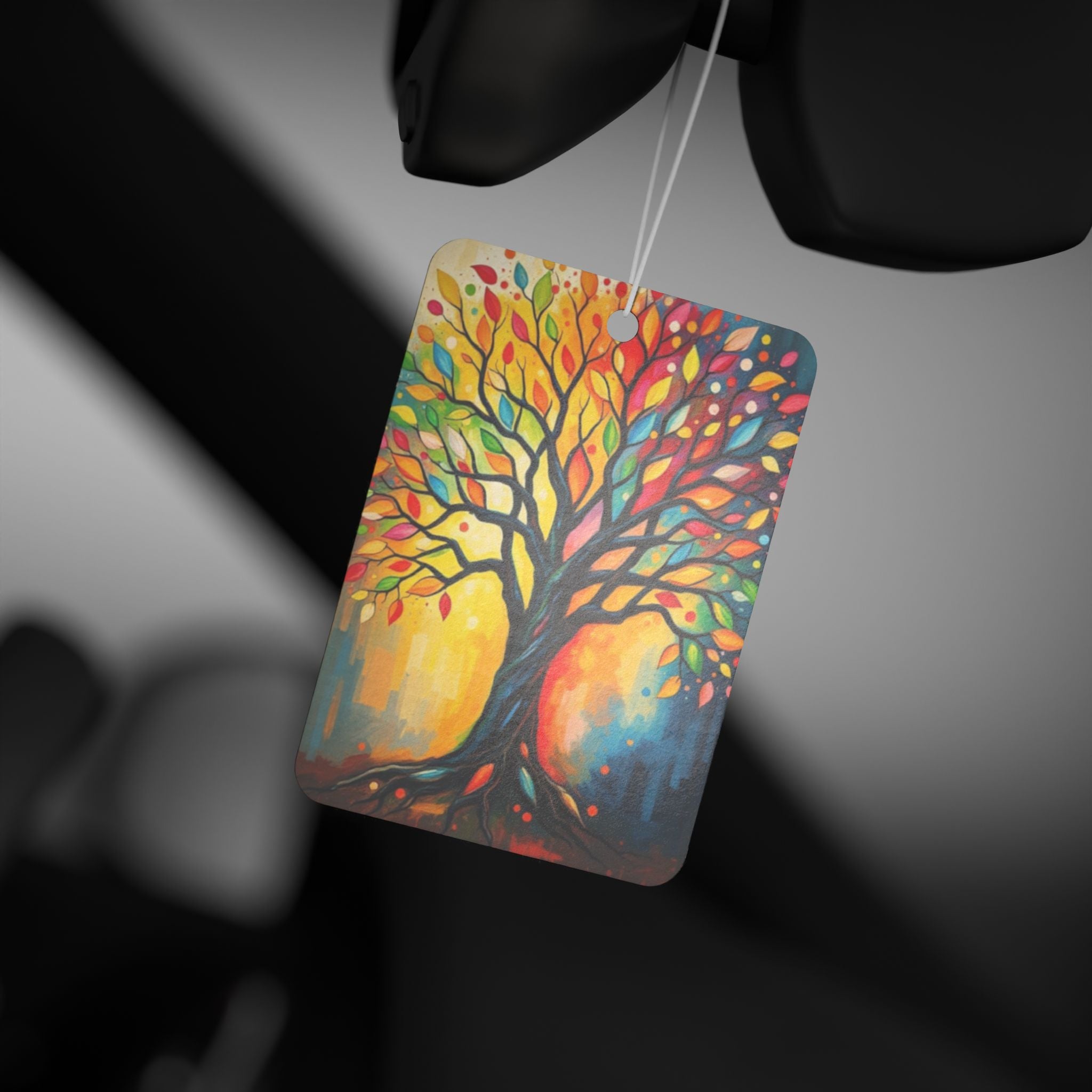 Vibrant Colors in the Tree - Car Air Freshener - Eclectic and Aromatic
