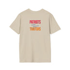 Americans Against MAGA Red Patriots Unisex Softstyle T-Shirt