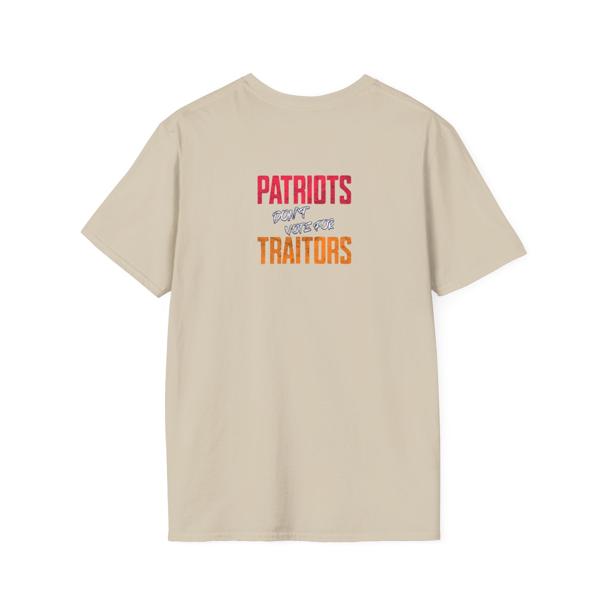 Americans Against MAGA Red Patriots Unisex Softstyle T-Shirt