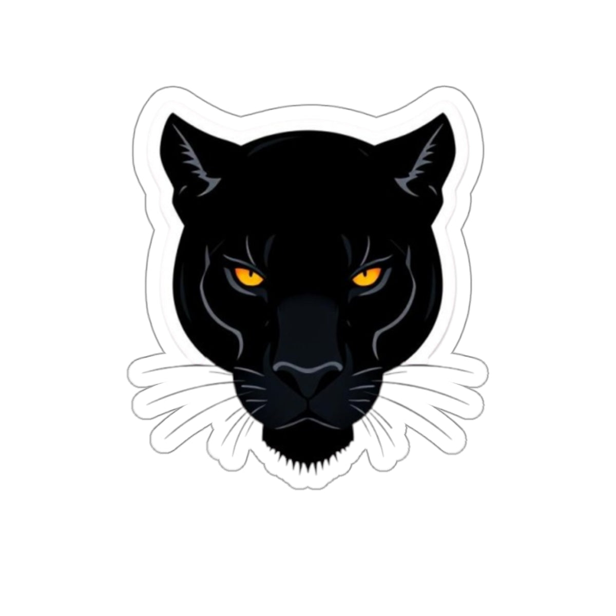 Die-Cut Stickers -  Black Panther Head