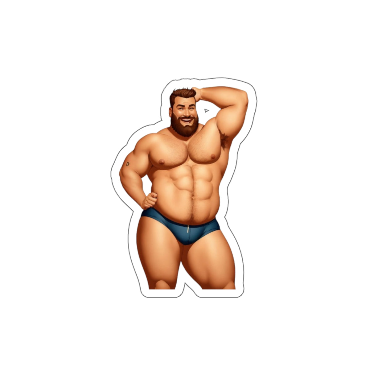 Die-Cut Stickers - Bear Model