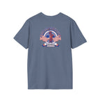 American Patriot - Keep Immigrants Deport Fascists Unisex T-Shirt - Celebrate Freedom & Diversity