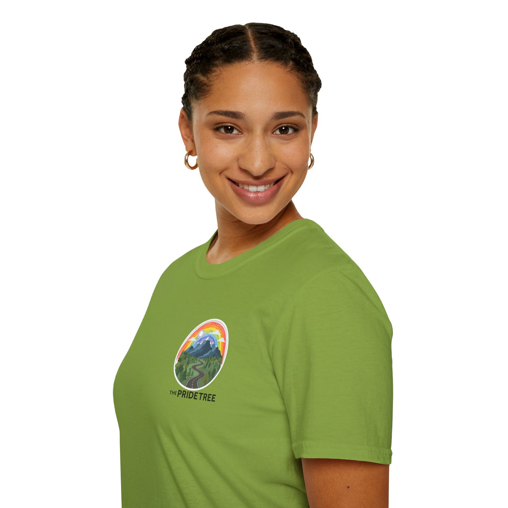 Pride Tree Las Vegas Mountain Graphic T-Shirt