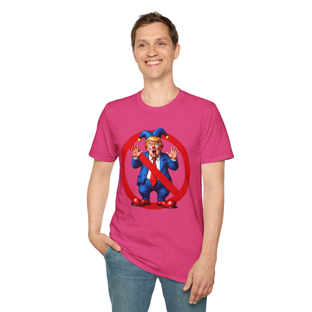 NO CROWN FOR THE CLOWN T-Shirt - NO KINGS IN AMERICA