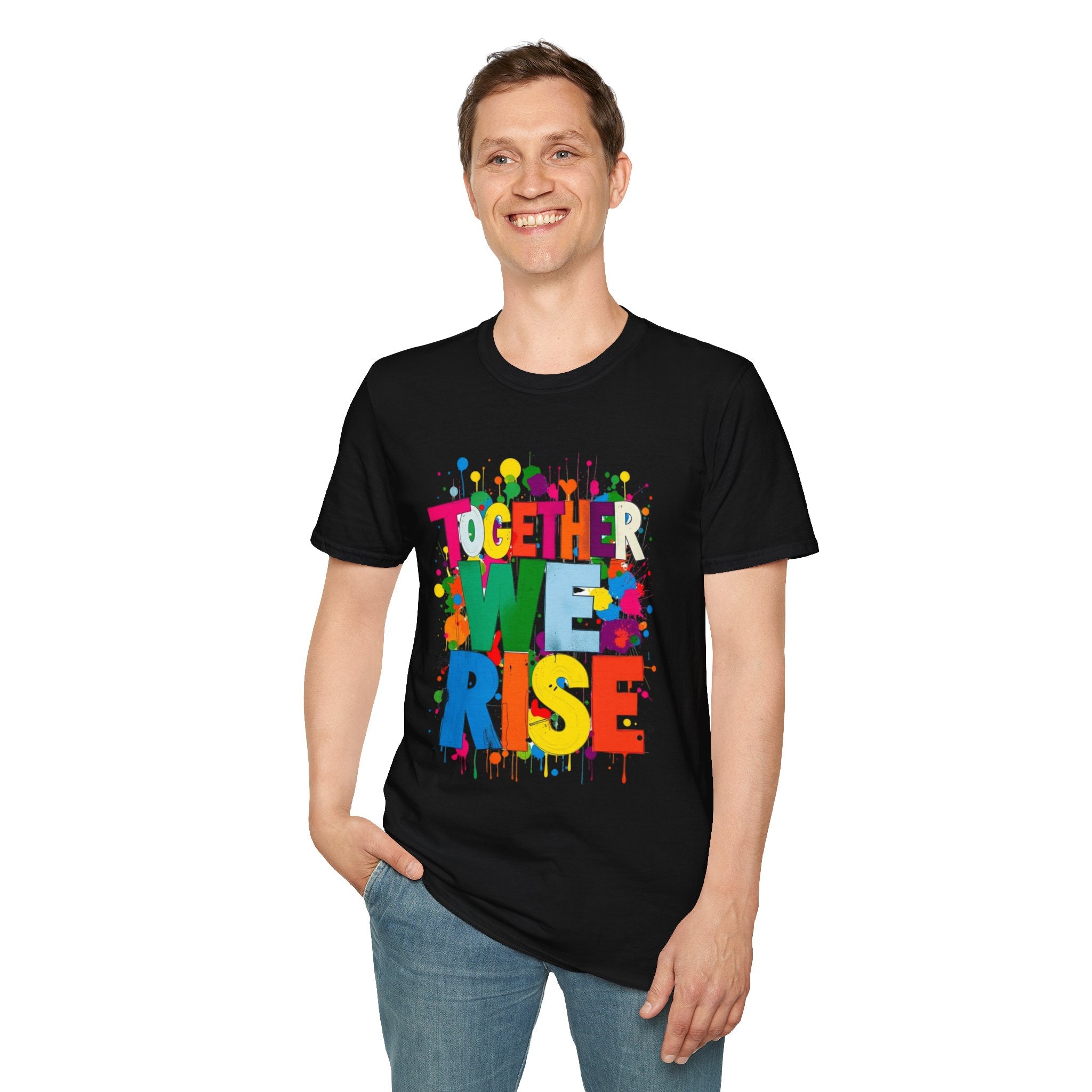 Together We Rise Unisex Softstyle T-Shirt