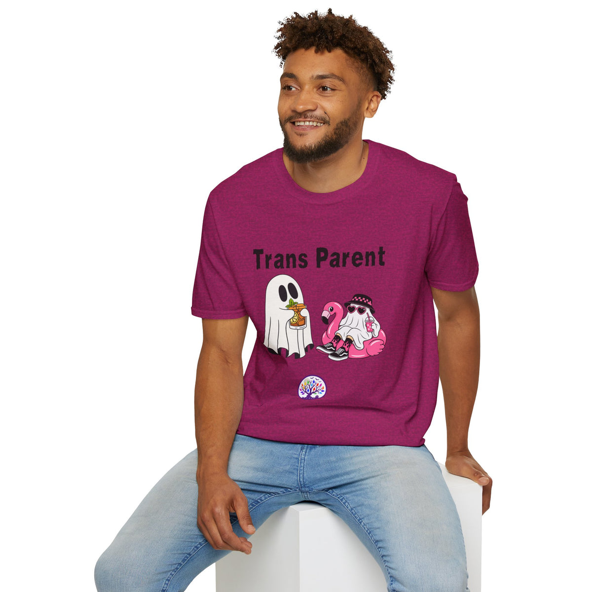 Trans Parent 4 Halloween Pride Tree Las Vegas T-Shirt