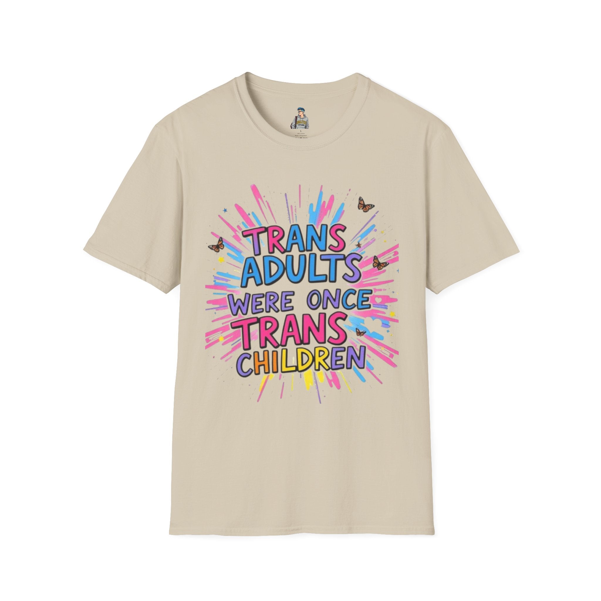 Trans Awareness Unisex T-Shirt, LGBTQ+ Pride Shirt, Gift for Allies, Feminist Apparel, Support Trans Rights