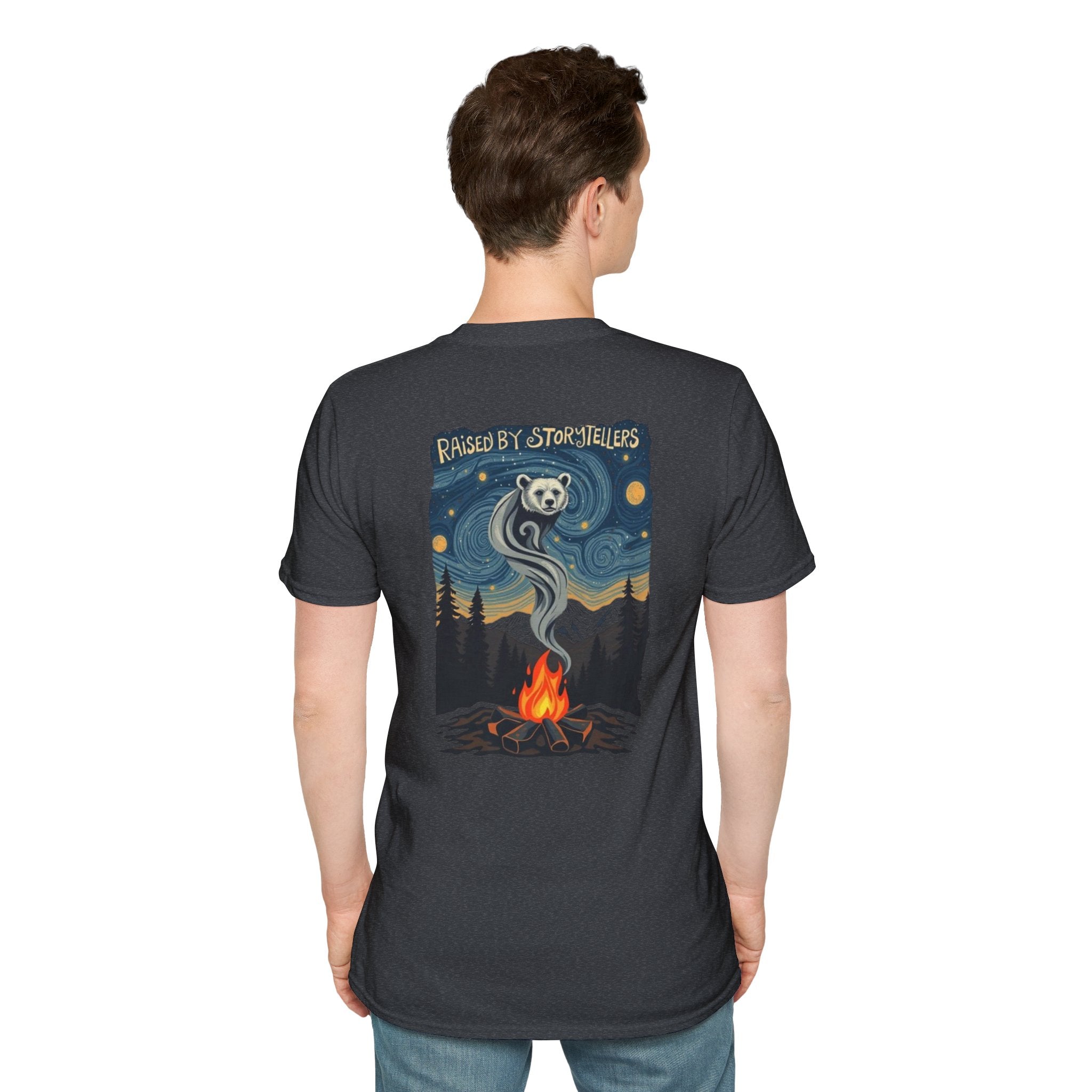 Raised by Storytellers Native Pride T-Shirt