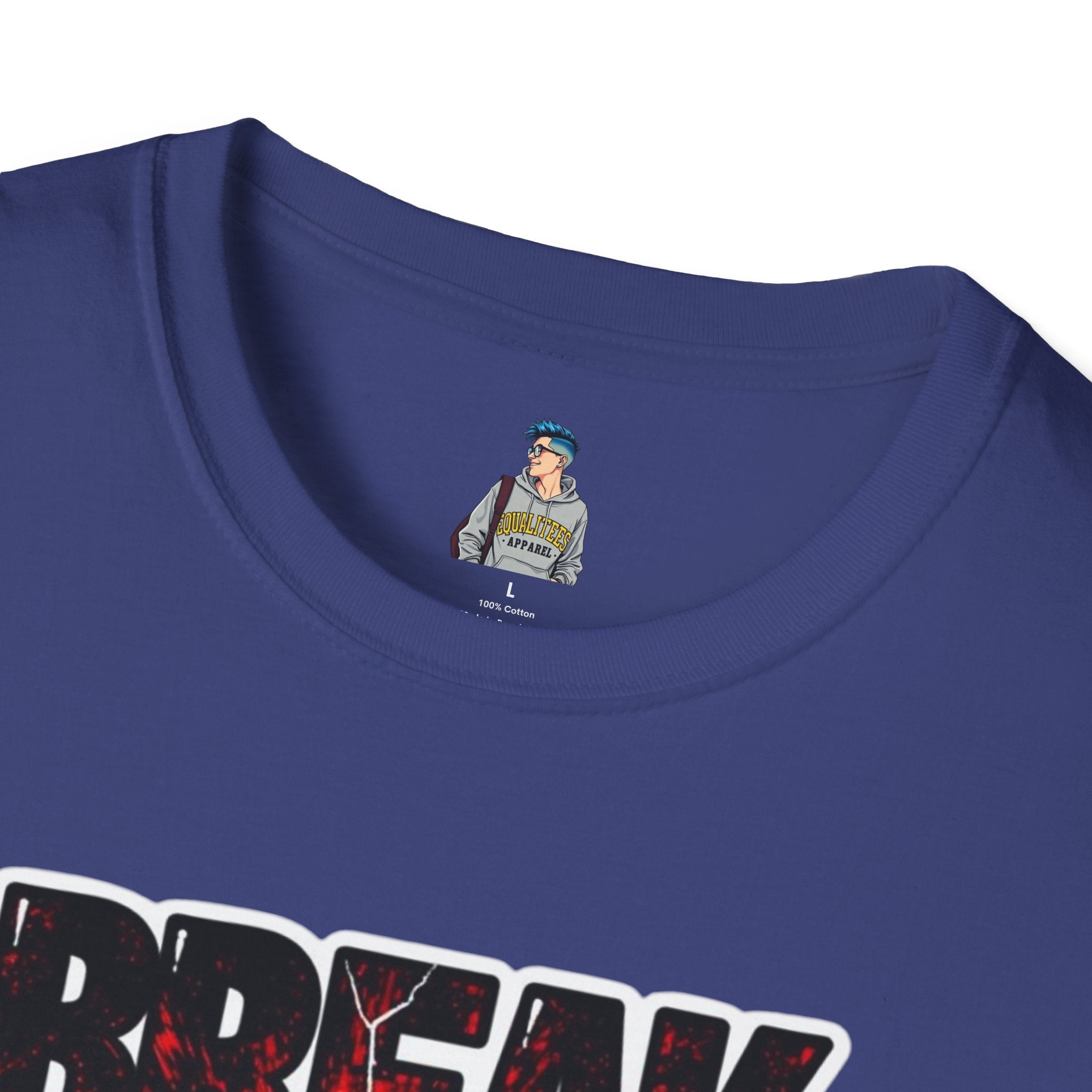 Break the Patriarchy Unisex Softstyle T-Shirt - Empowerment Wear for Social Change
