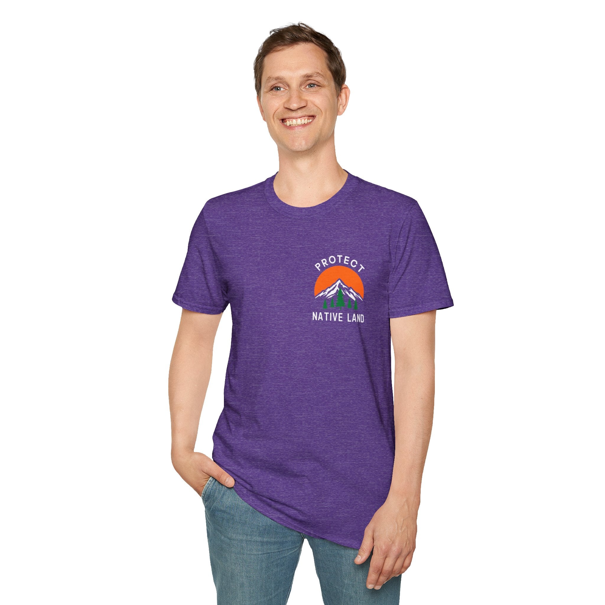 Protect Native Land Softstyle Unisex T-shirt
