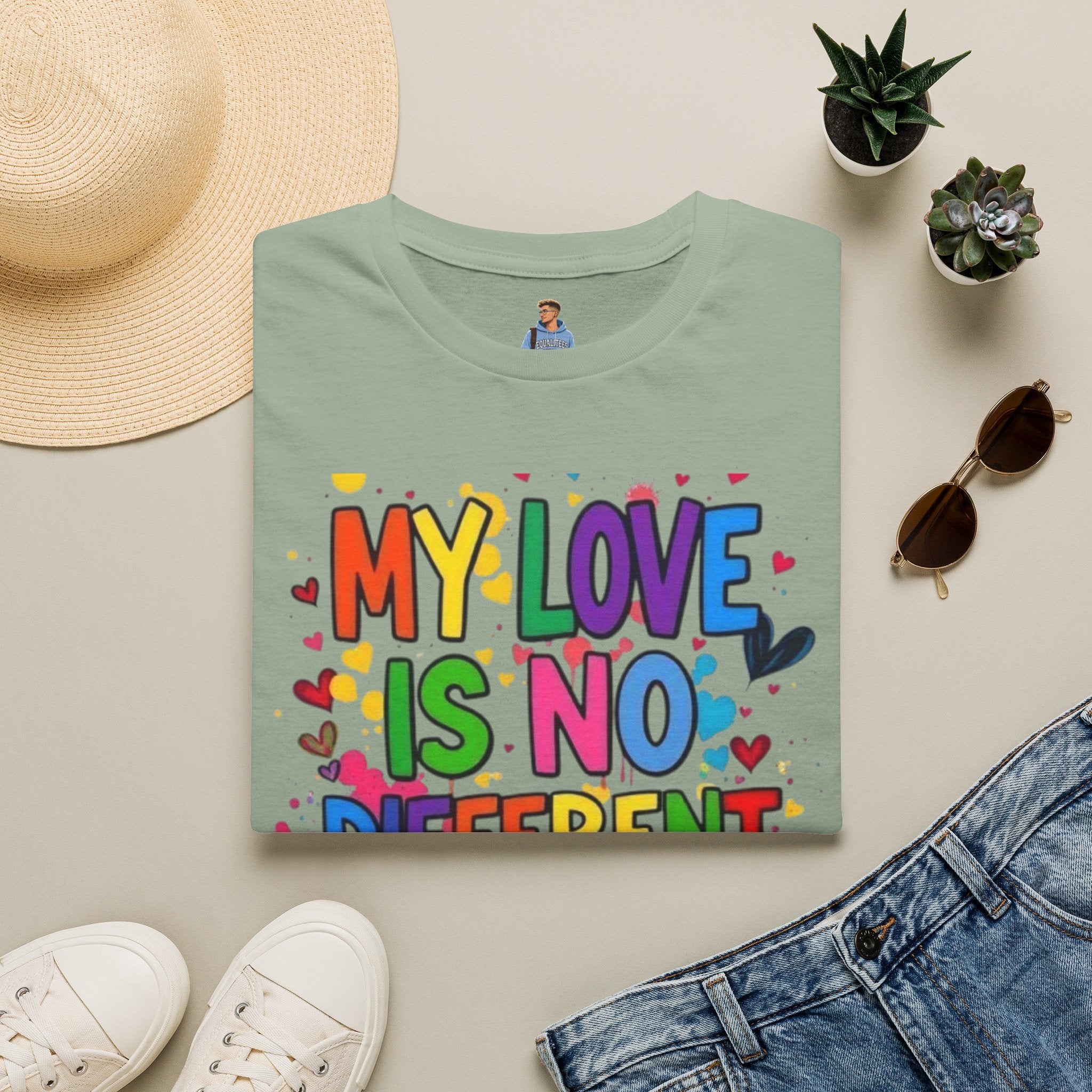 My Love is No Different Than Yours Pride Unisex T-Shirt