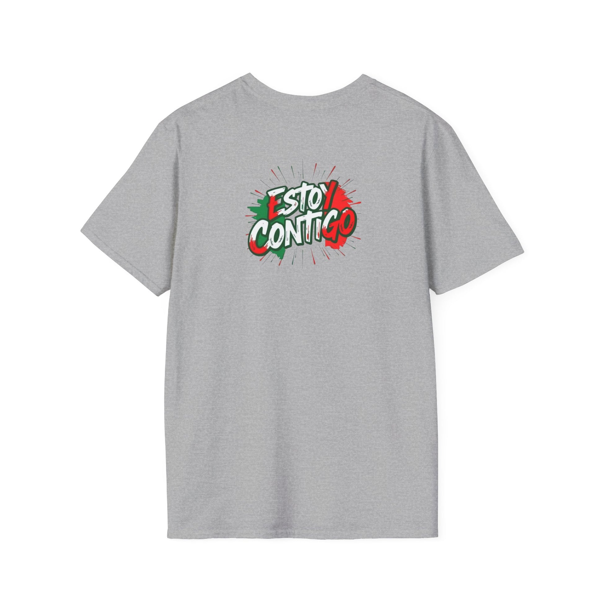 Unisex Softstyle T-Shirt - Mexicans Are Great Americans | Bilingual Pride Tee
