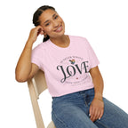 Love Is Never Wrong T-Shirt — LGBTQ+ Pride Heart Tee
