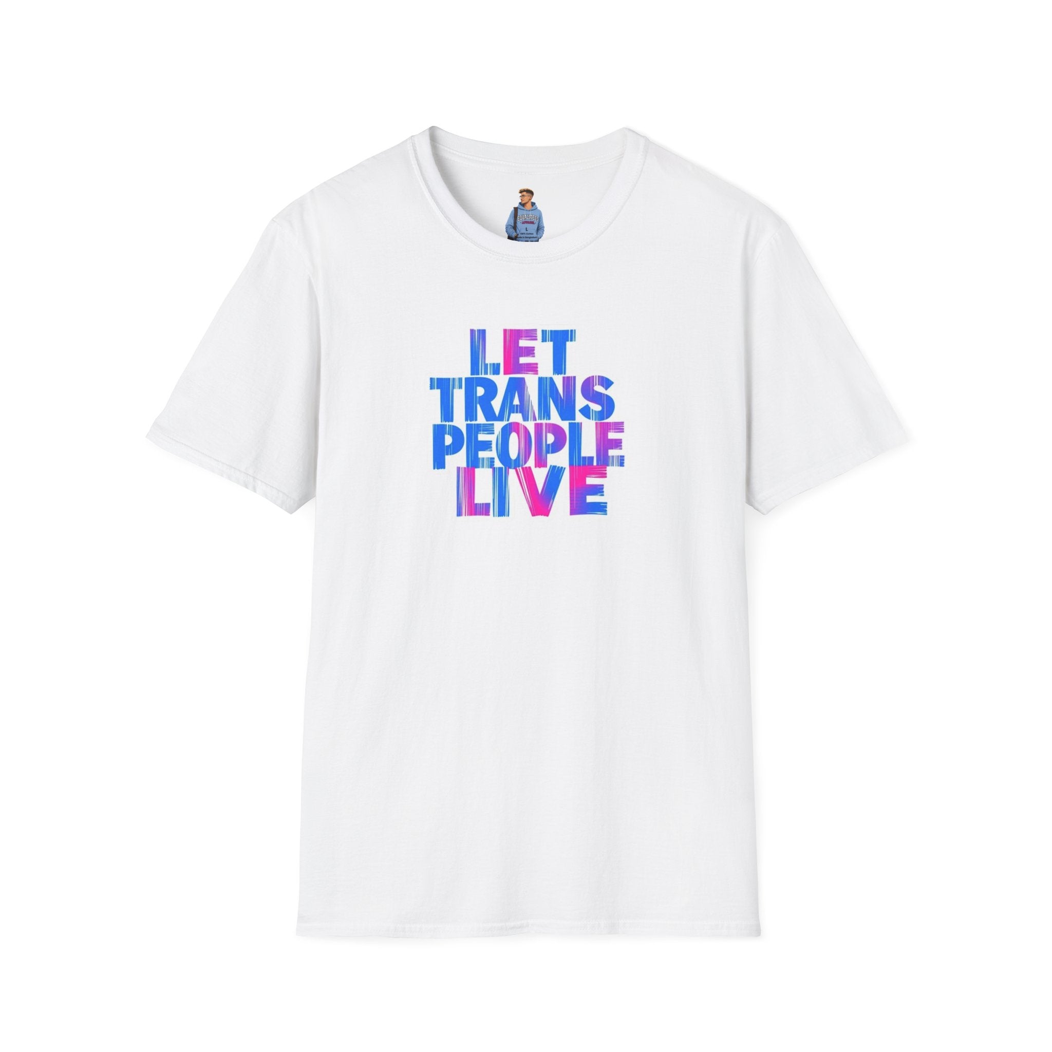 Let Trans People Live Unisex Softstyle T-Shirt