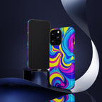 Psychedelic Swirl Tough Phone Case for iPhone
