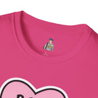Unisex Softstyle T-Shirt - 'Boss Bitch' Heart Design - Funny Statement Tee