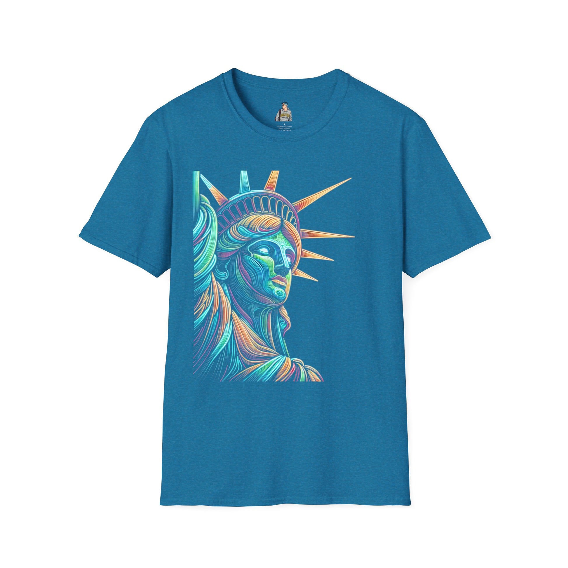 Lady Liberty - Softstyle Unisex T-Shirt