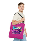 Trans Visibility Saves Lives Tote Bag