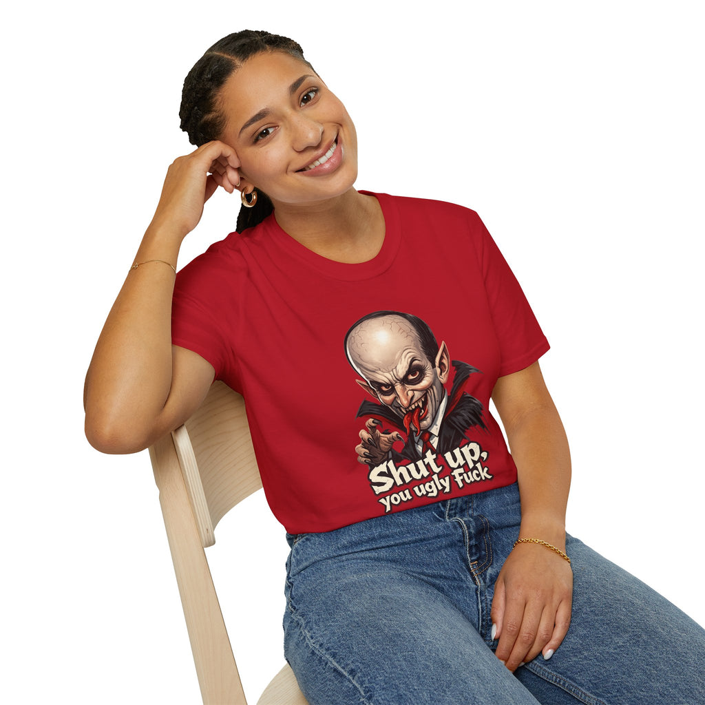 “Shut up, you ugly fuck” Funny graphic tee