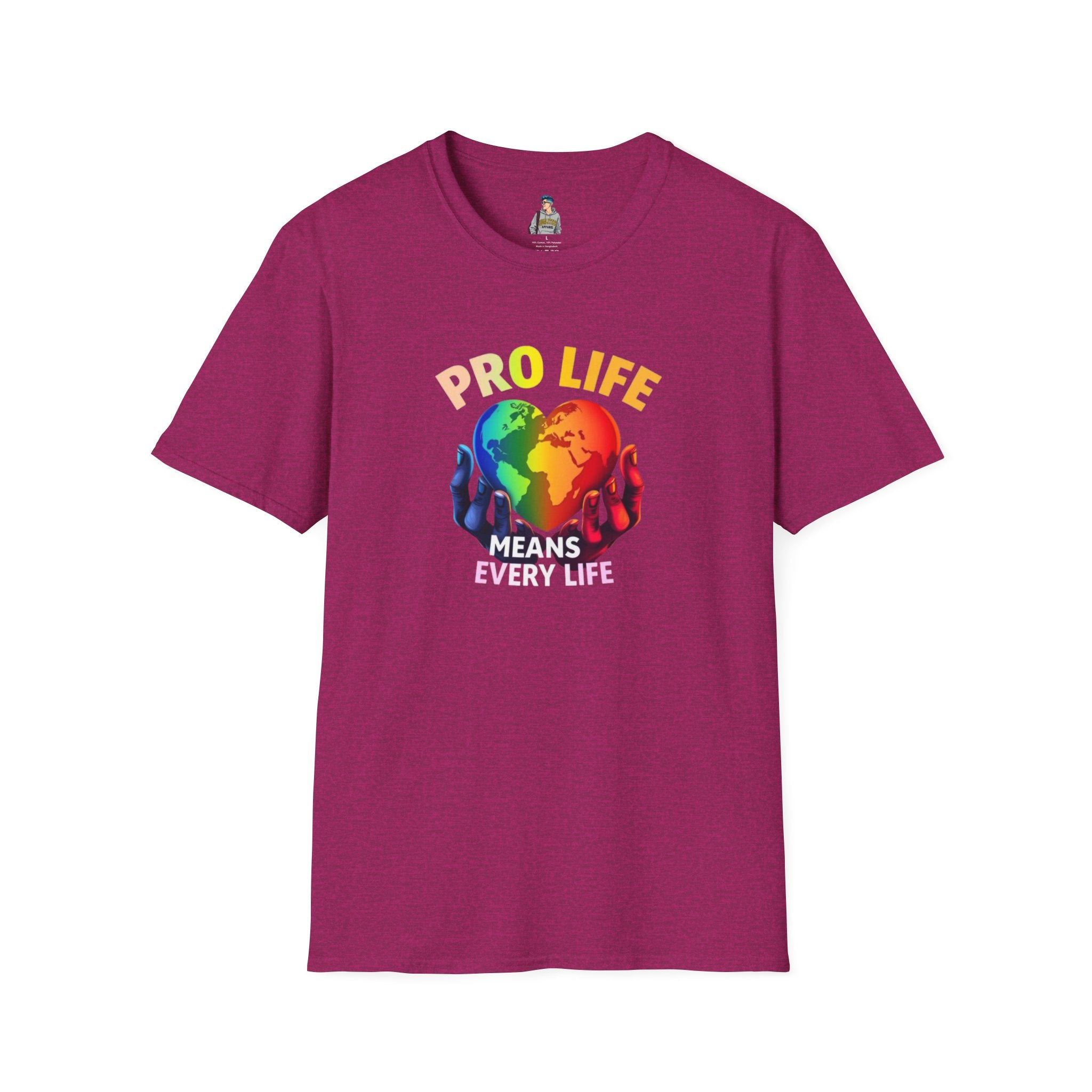 Pro Life Means Every Life Pride Tee