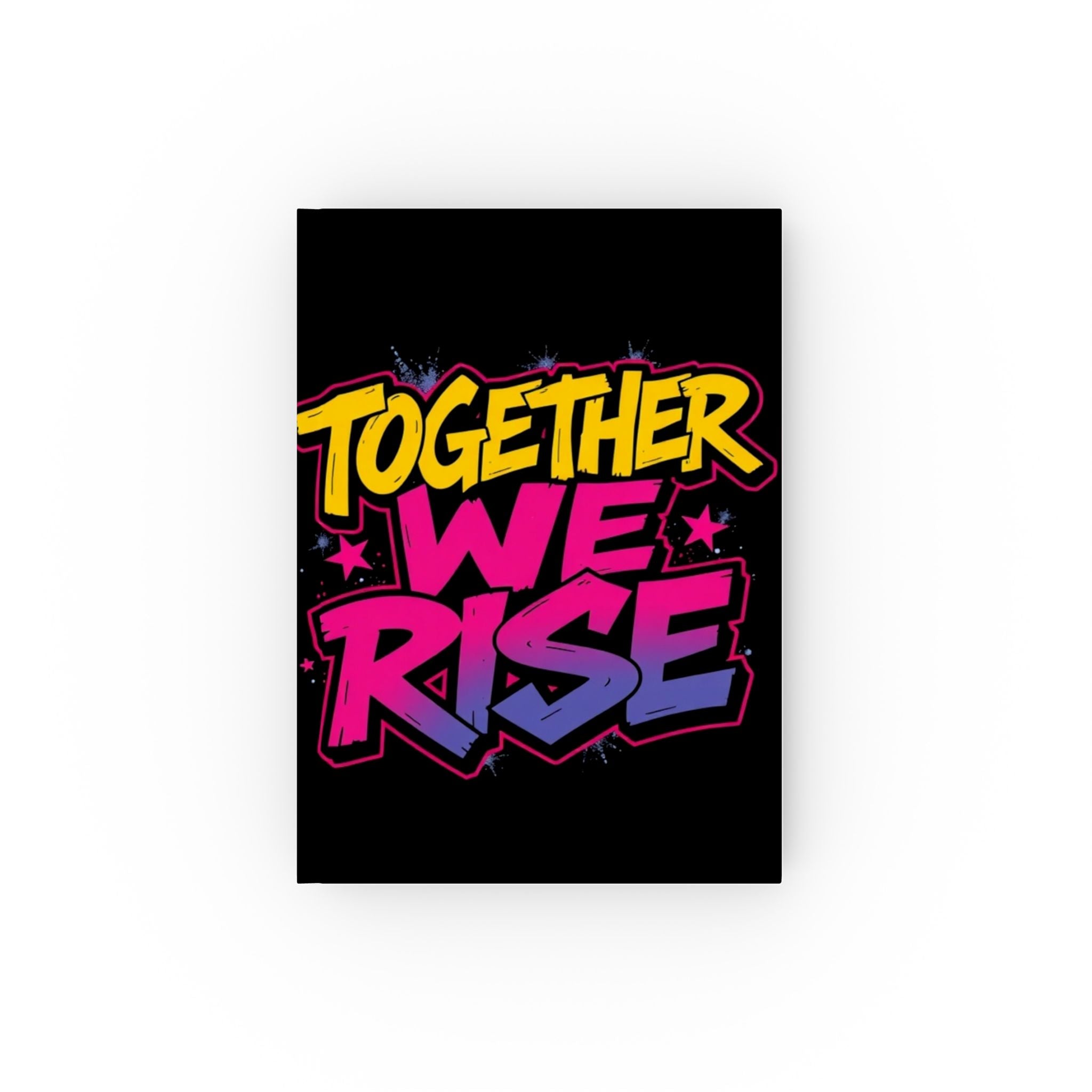 Together We Rise Hard Backed Journal - Perfect for Gifts, Journaling, and Celebrations