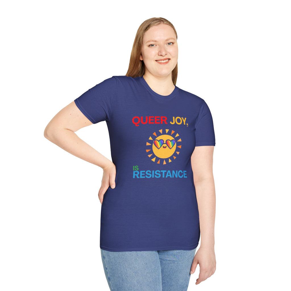 Queer Joy Is Resistance Pride Tree Las Vegas T-Shirt