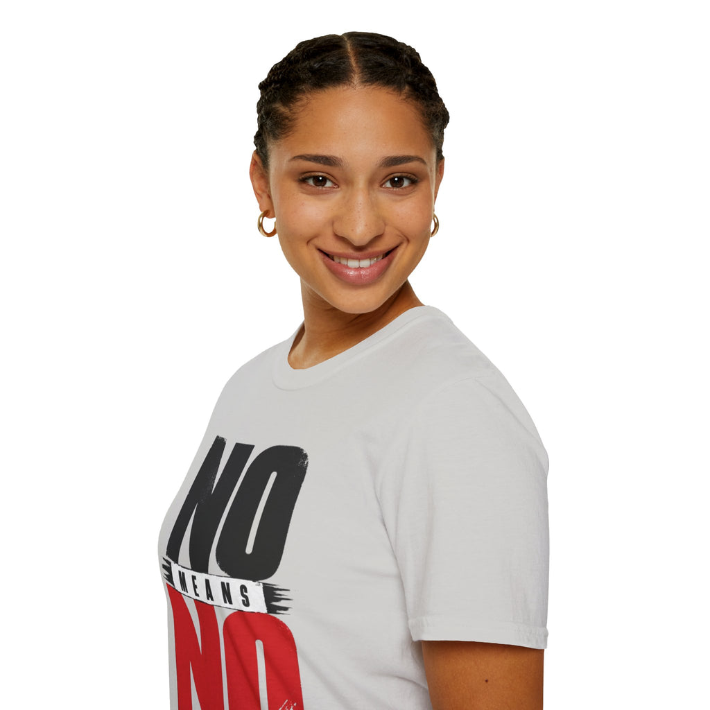 NO Means NO T-Shirt — Consent Awareness Graphic Tee