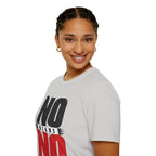 NO Means NO T-Shirt — Consent Awareness Graphic Tee