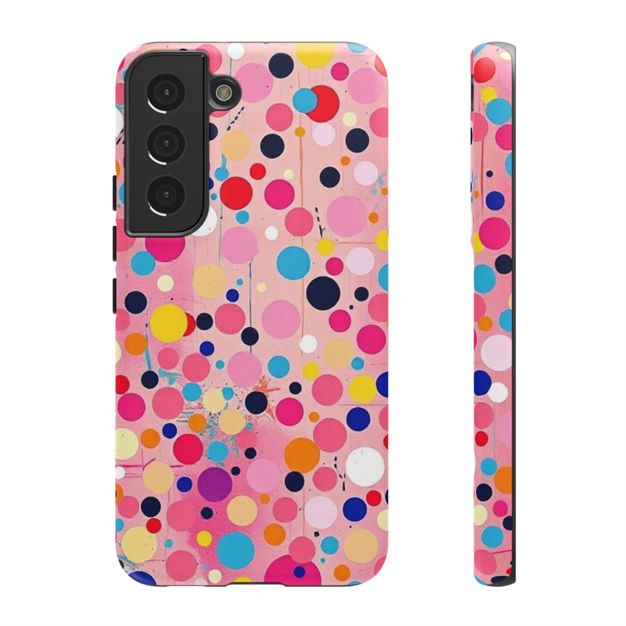 Colorful Dots & Spots Tough Cases For Android & iPhone
