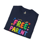 Free Parent Hugs T-Shirt — Colorful Affirming Pride