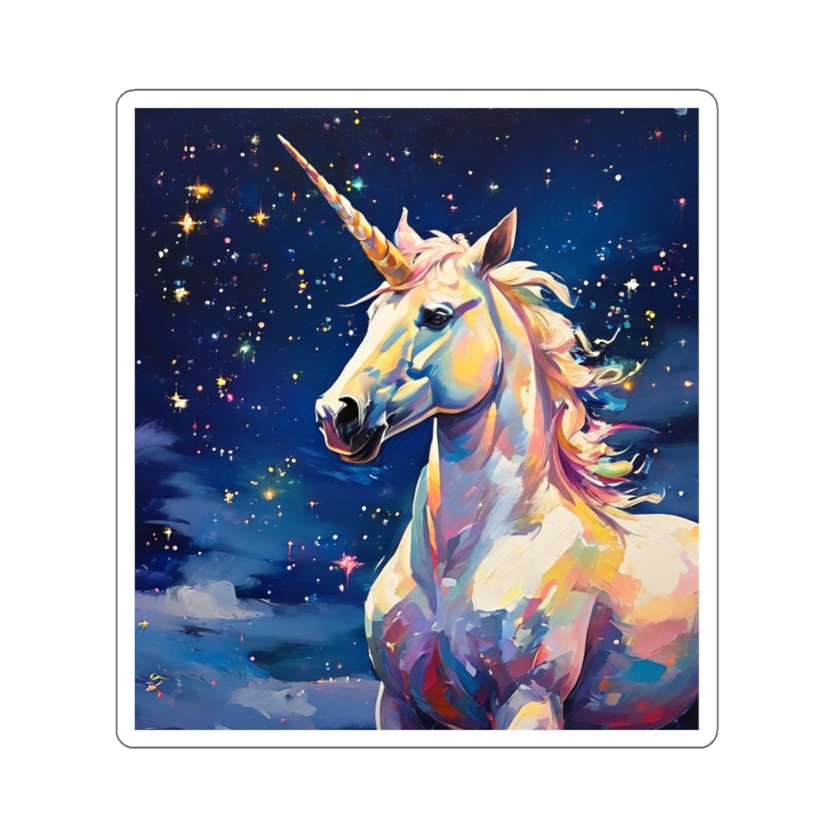 Die-Cut Stickers - Majestic Unicorn