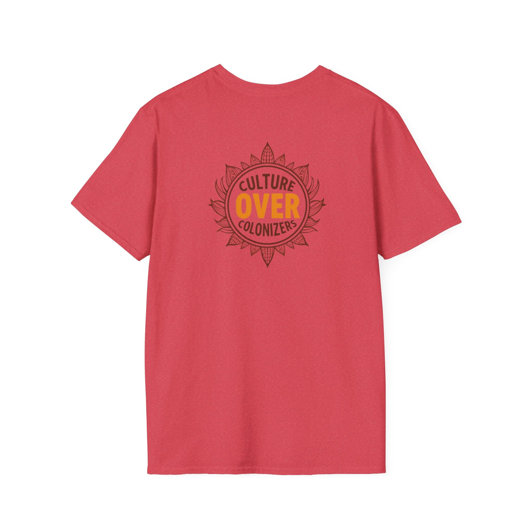 Culture Over Colonizers Unisex Softstyle T-Shirt