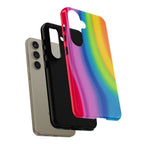Rainbow Swirl Tough Case for Android