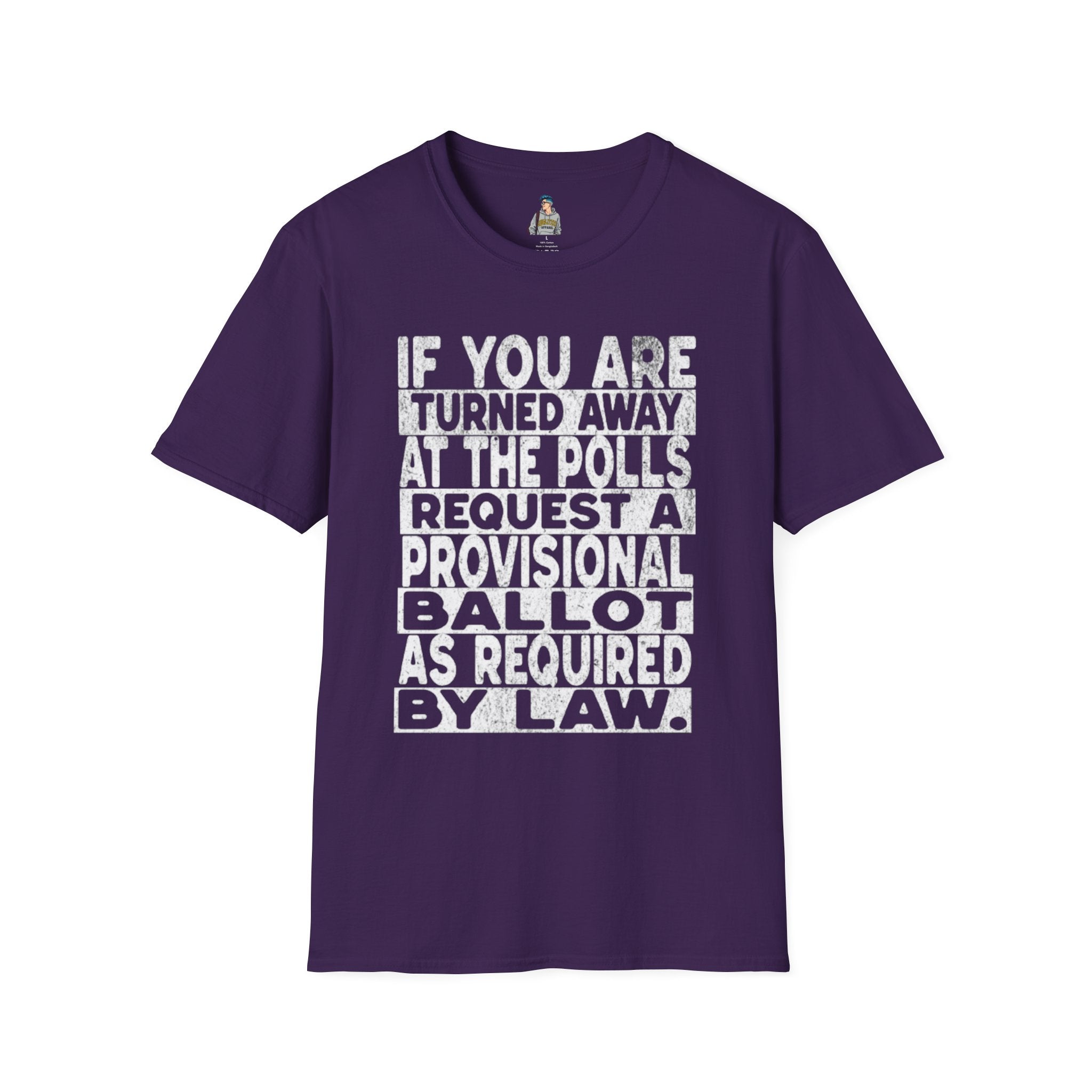 Do Not Be Intimidated Know Your Rights Voting Tee-English