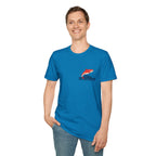 Jumping Salmon Native Pride Softstyle Unisex T-shirt