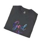God Is Love T-Shirt — Colorful Tee