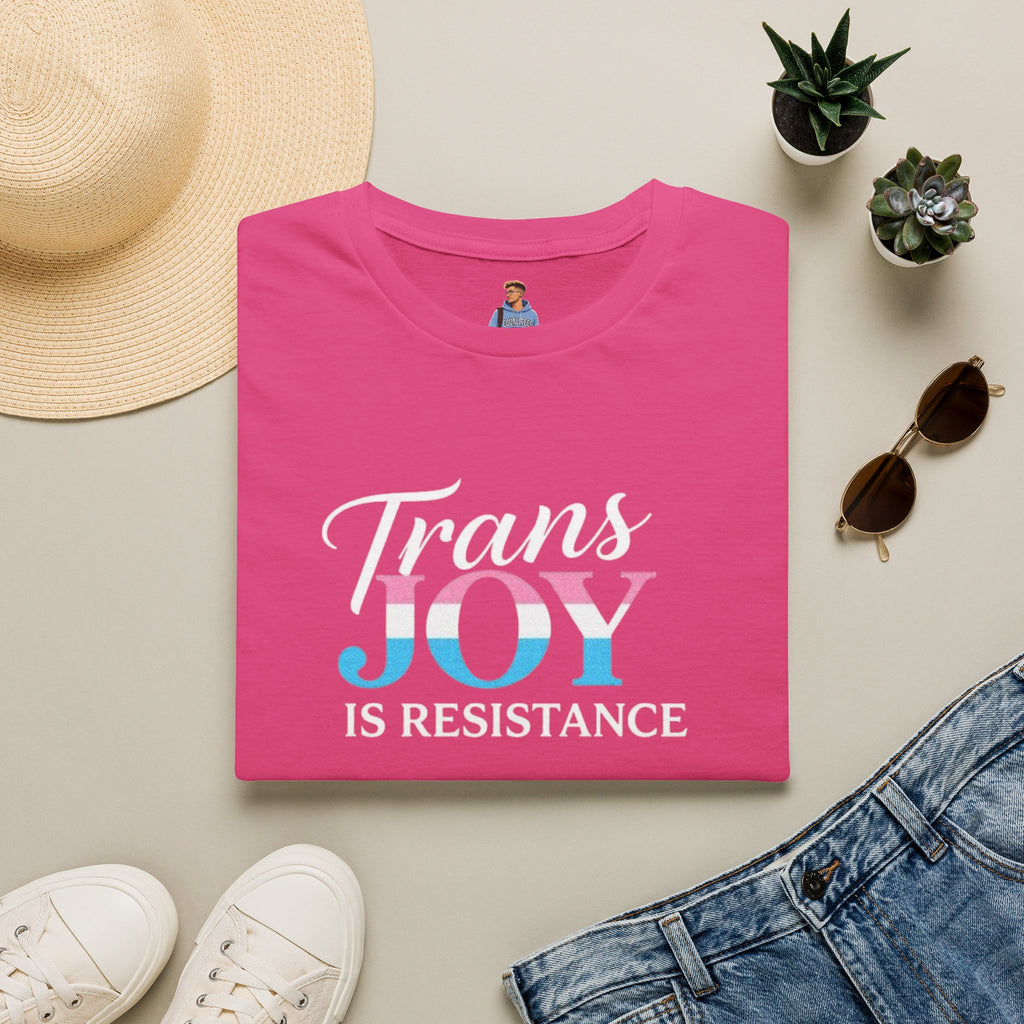 Trans Joy is Resistance Unisex T-Shirt - Celebrate Love and Empowerment