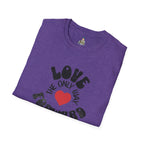Love is the Only Way Forward Unisex Softstyle T-Shirt - Positive Vibes for Everyday Wear