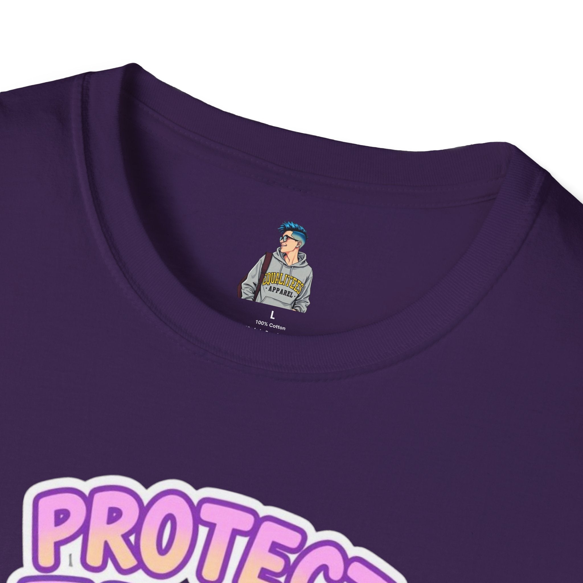 Unisex Softstyle T-Shirt - Protect Trans Kids Tee