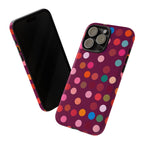 Polka Dot Tough Case for iPhone