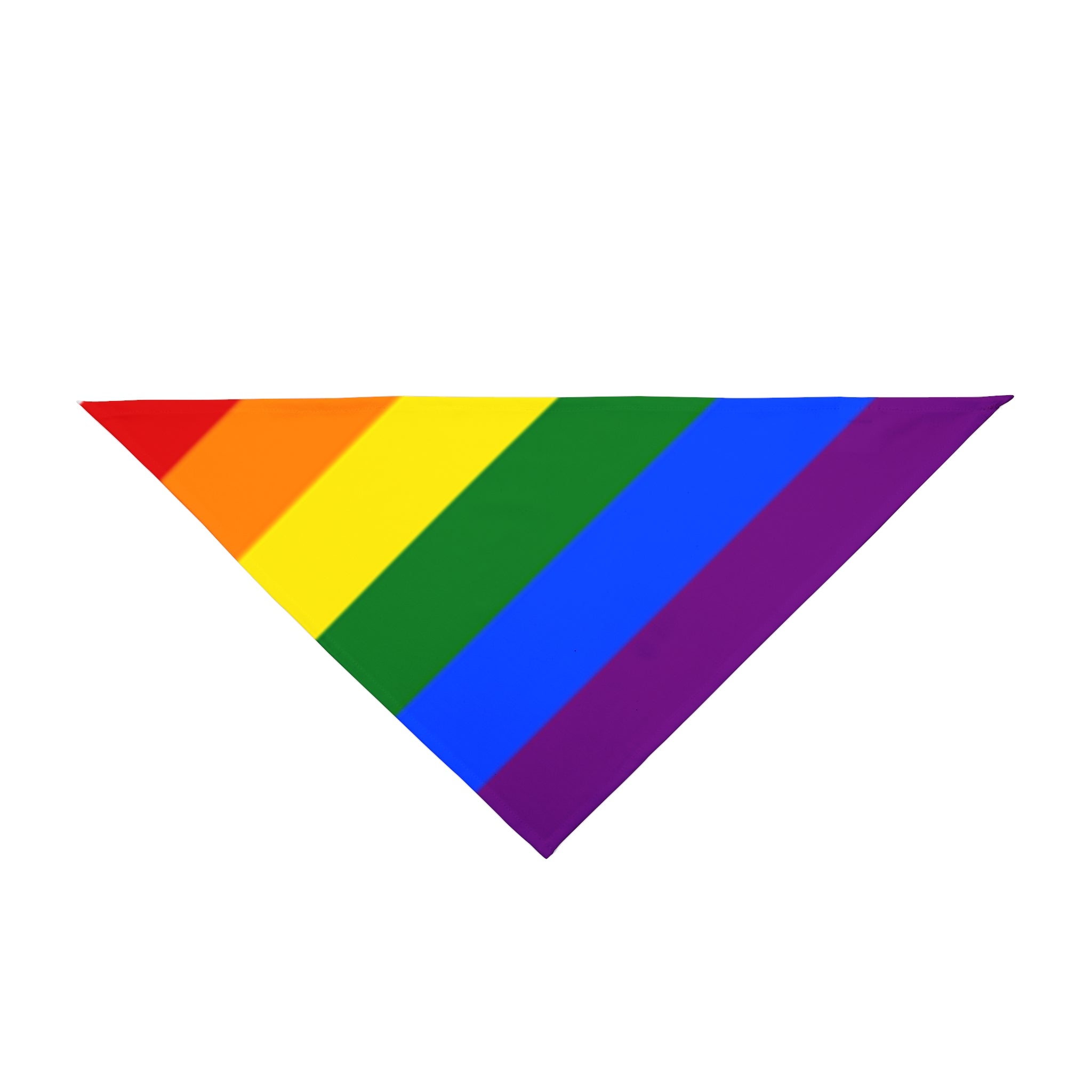 Pride Rainbow Pet Bandana | Colorful Dog Accessory for LGBTQ+ Celebrations