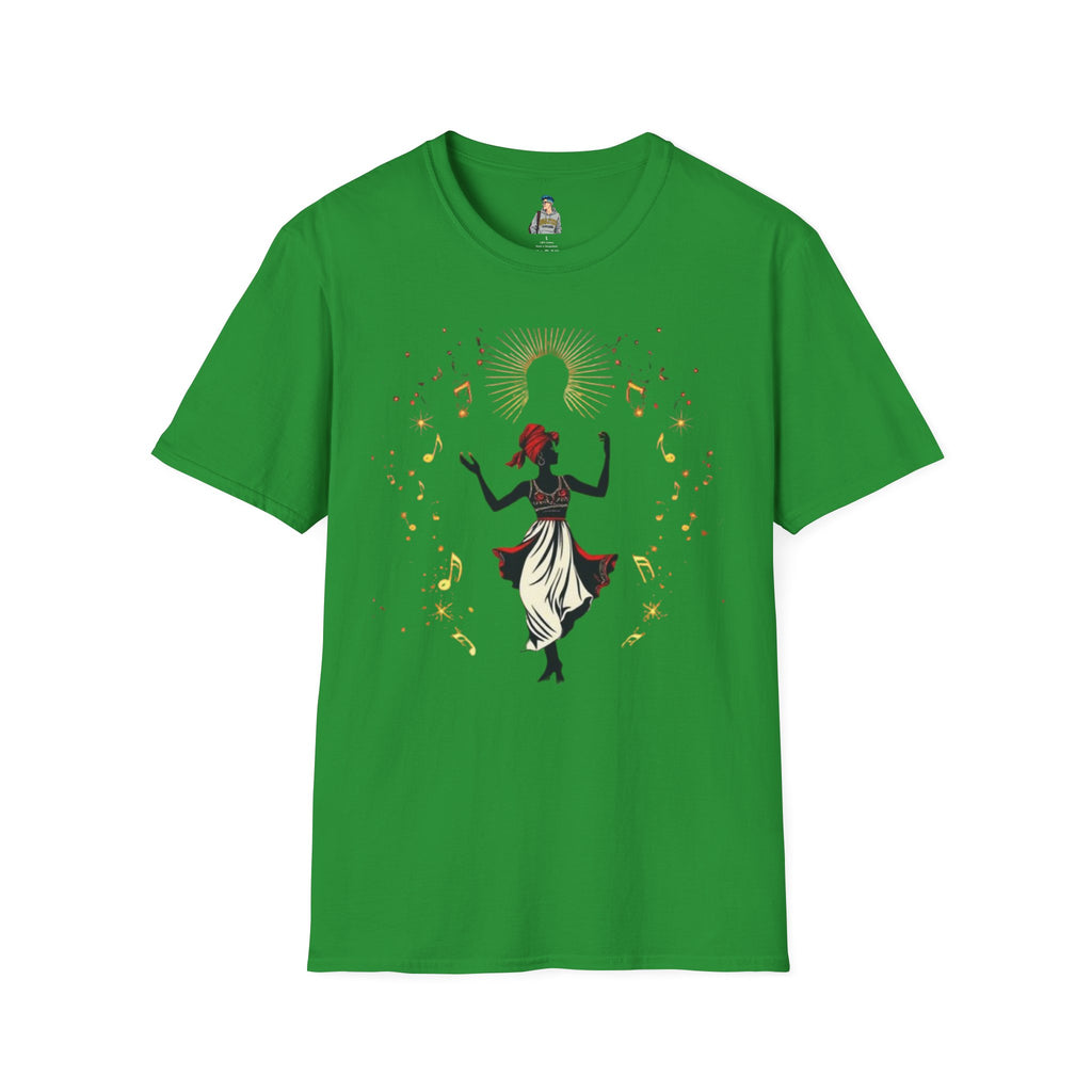 Vibrant Heritage Black Pride Dance Unisex T-Shirt